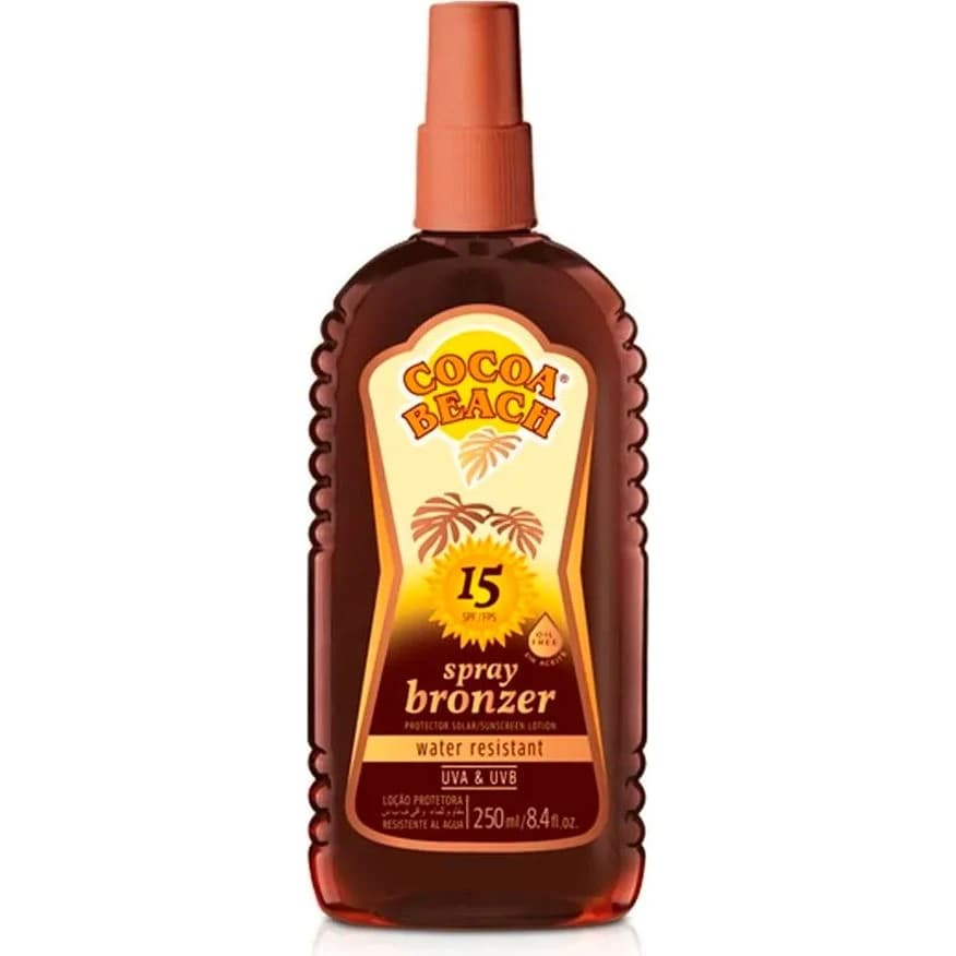 Protector Solar Algabo Cocoa Beach FPS 15 Spray Bronzer 250 ml