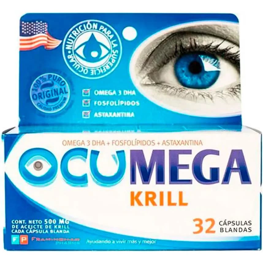 Ocumega Cápsulas Blandas x 32