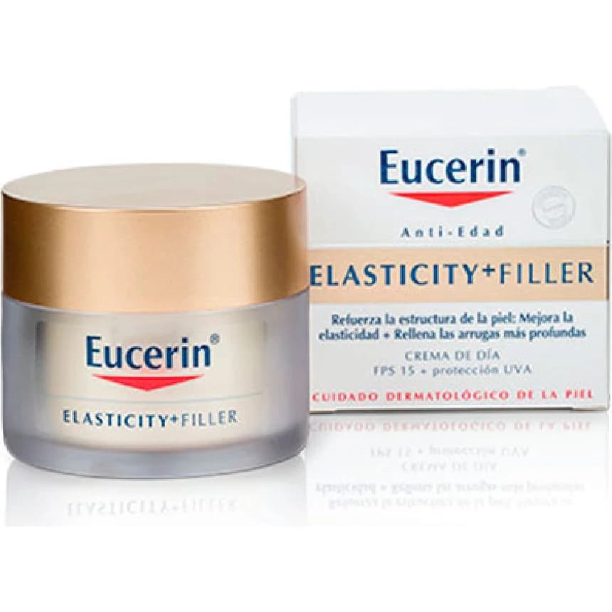 Crema Facial Eucerin Hyaluron-Filler Elasticity Día FPS 15 50 ml