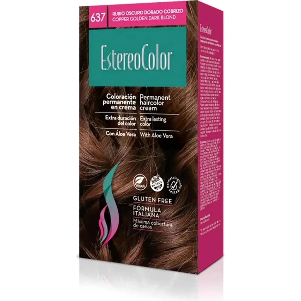 Kit de Coloración Plumari Estereocolor Tono 637