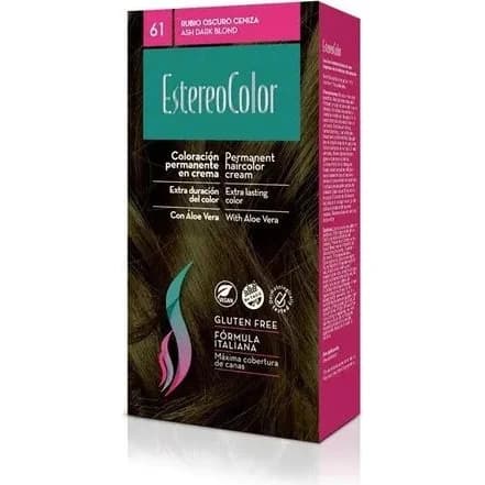 Kit de Coloración Plumari Estereocolor Tono 6.1