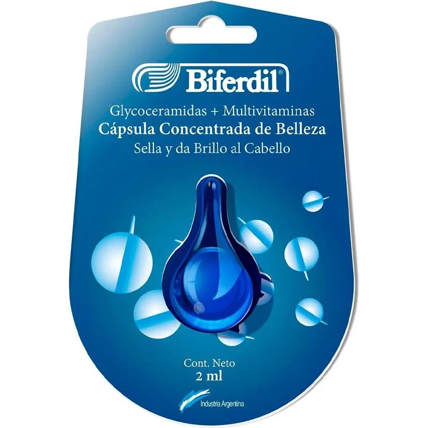 Cápsula Capilar Biferdil Glycoceram x 1