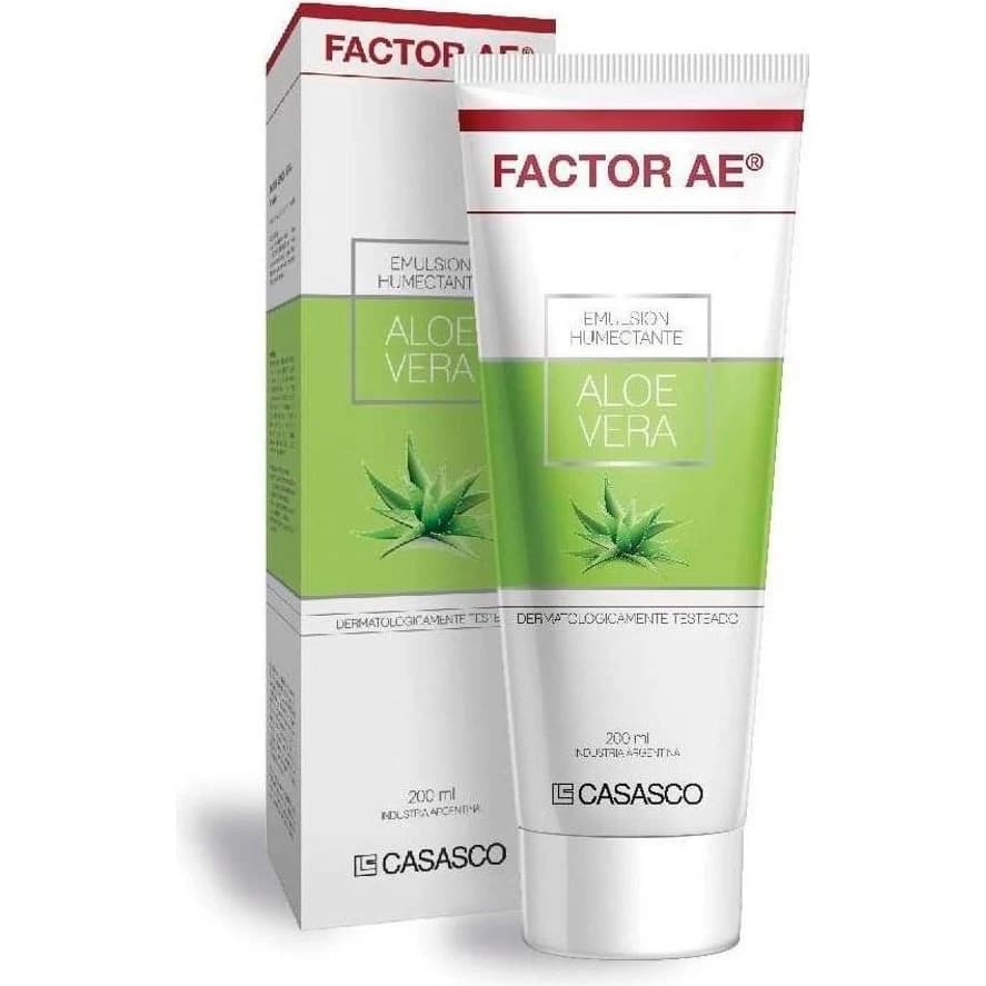 Emulsión Corporal Factor AE con Aloe Vera 200 ml