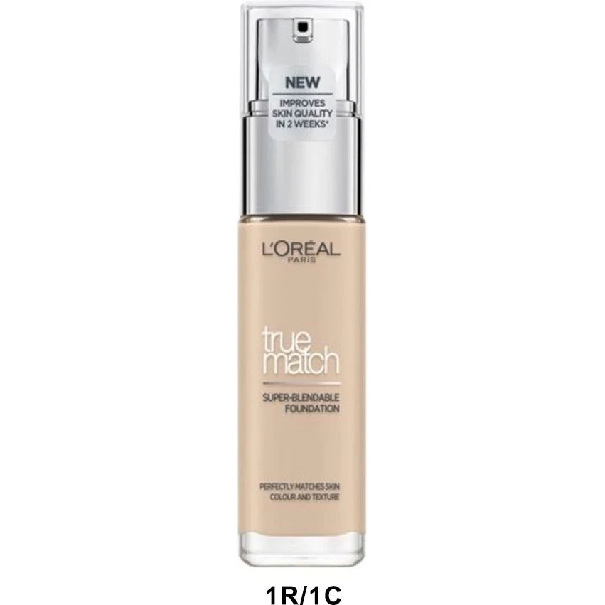 Base de Maquillaje L'Oréal True Match Tono R1