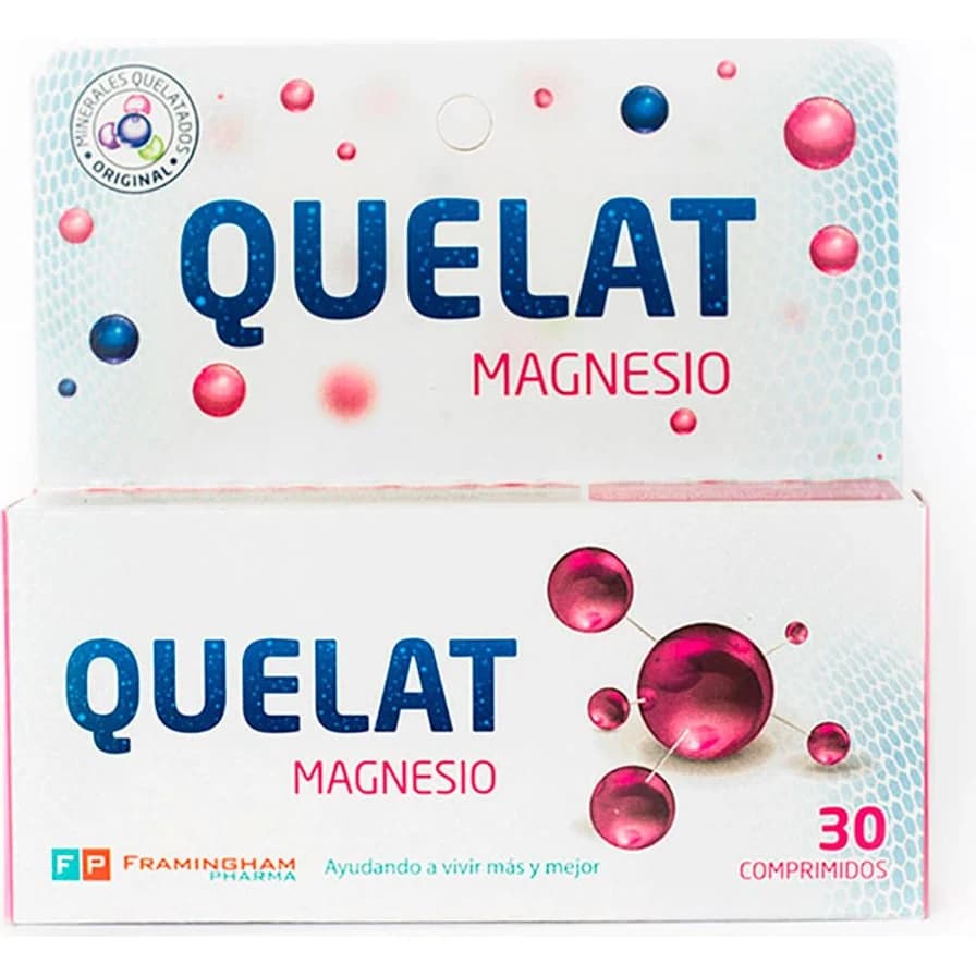 Quelat Magnesio 30 Comprimidos