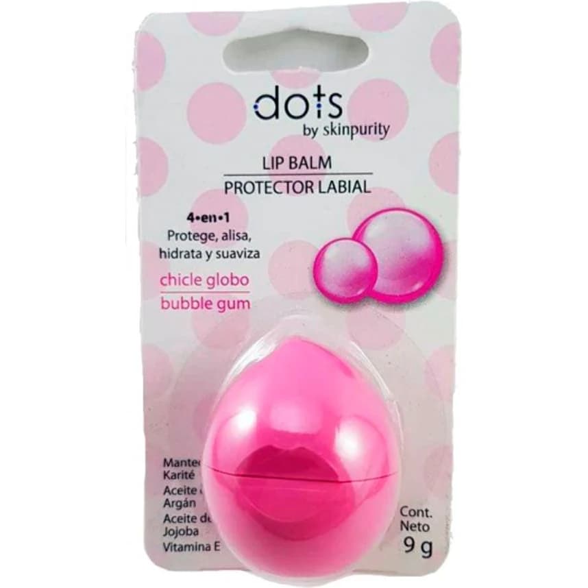 Bálsamo Labial Dots Lip Balm Chicle 9 g