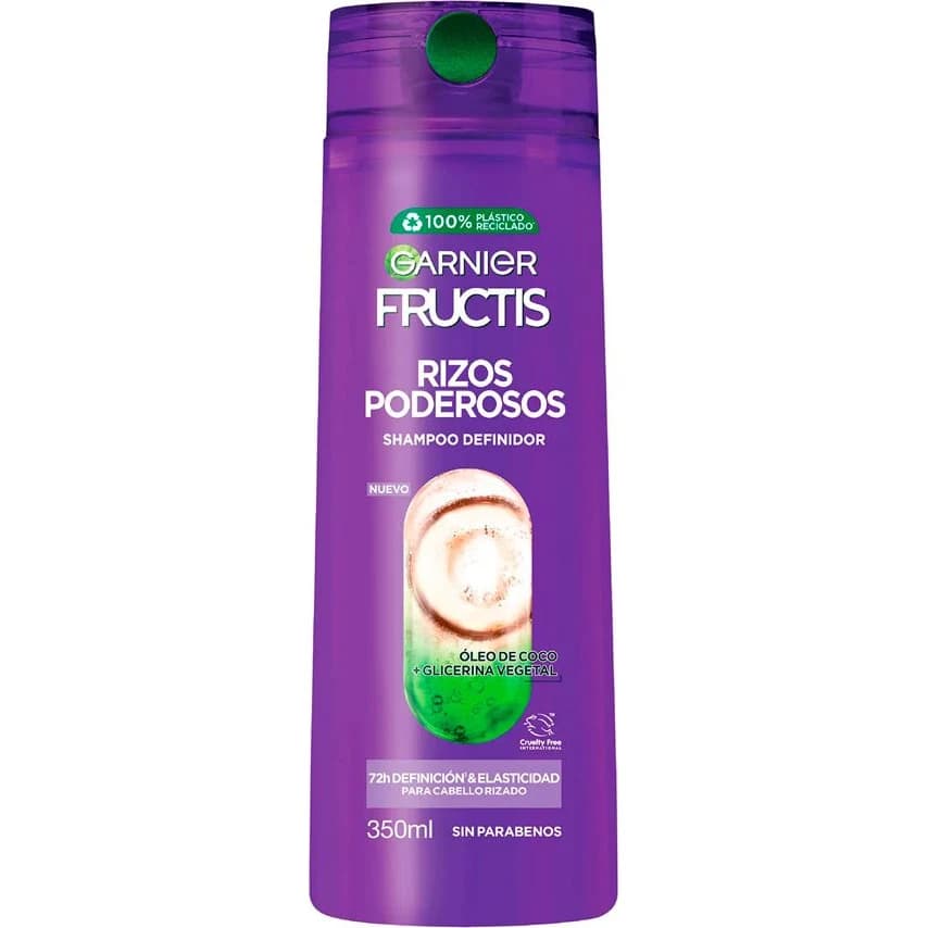 Shampoo Garnier Fructis Rizos Poderosos 350 ml