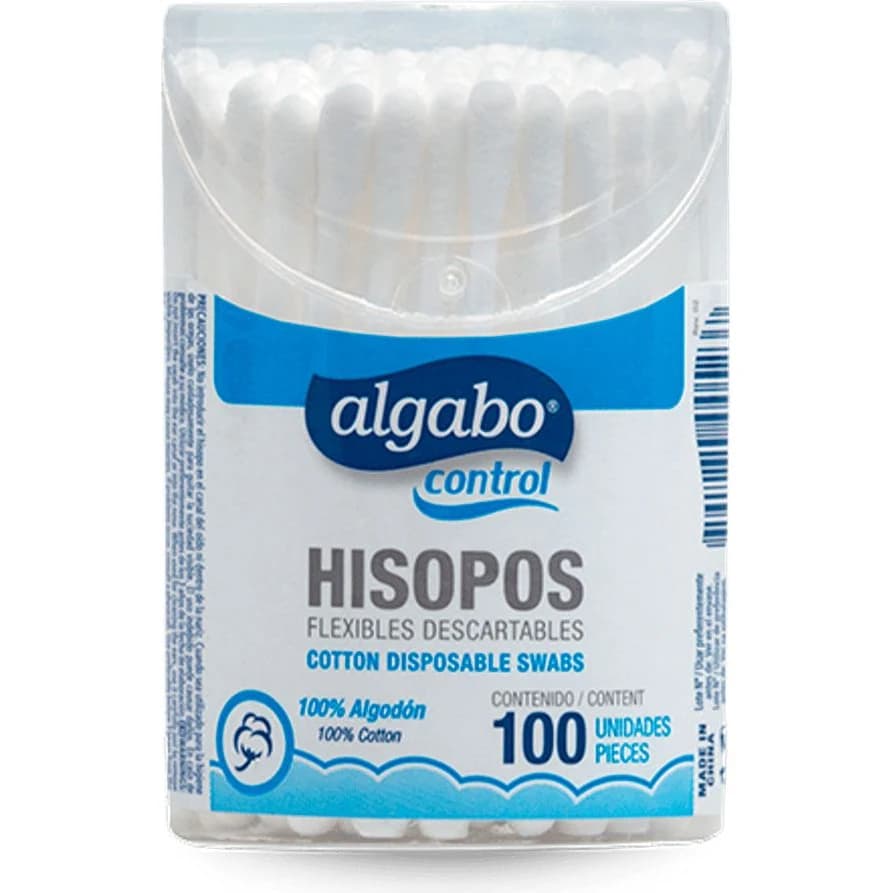 Hisopos Algabo Tubo x 100