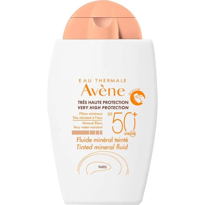 Protector Solar Avène SPF 50+ Fluido Mineral 40 ml