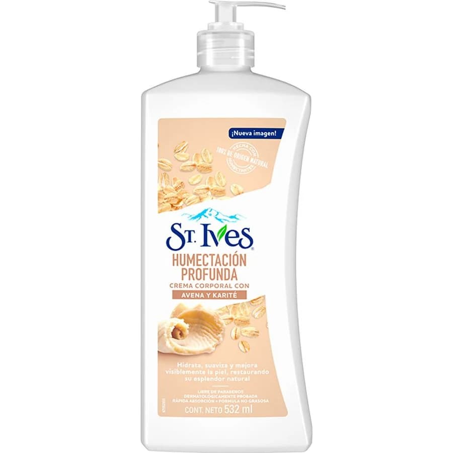 Crema Corporal St. Ives Avena y Karité 350 ml