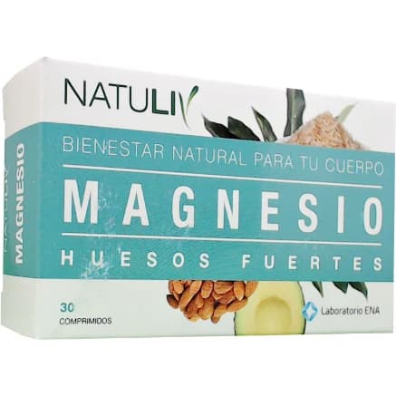 Magnesio Natuliv x 30 Comprimidos