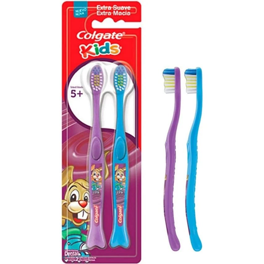 Cepillo de Dientes Colgate Kids Doble Pack