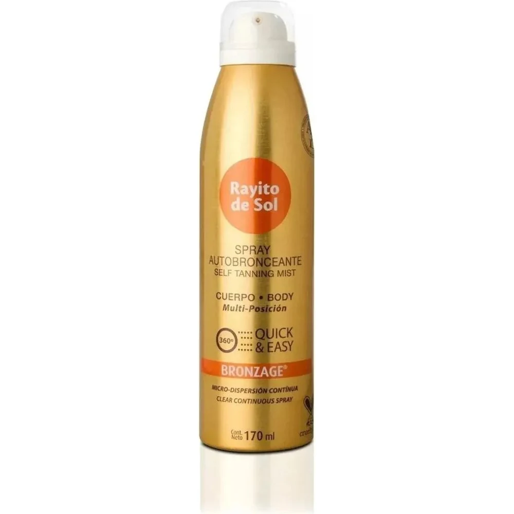 Autobronceante en Aerosol Rayito de Sol Bronzage 170 ml