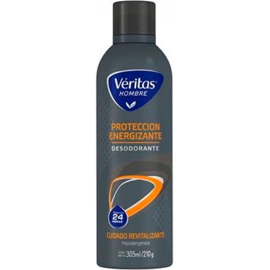 Desodorante Aerosol Veritas Hombre Energizante 305 ml