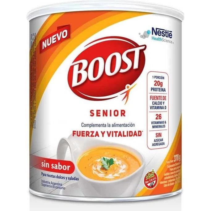 Suplemento Nutricional Boost Sin Sabor Lata 370 g