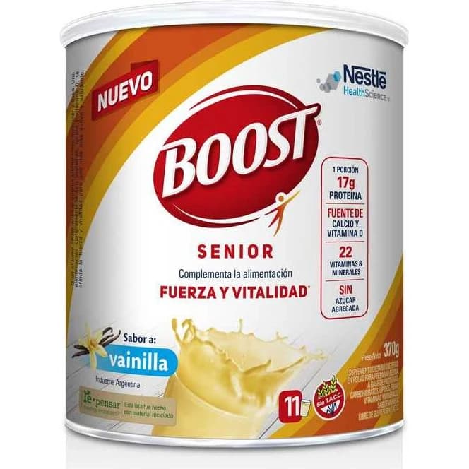 Suplemento Nutricional Boost Vainilla en Polvo Lata 370 g