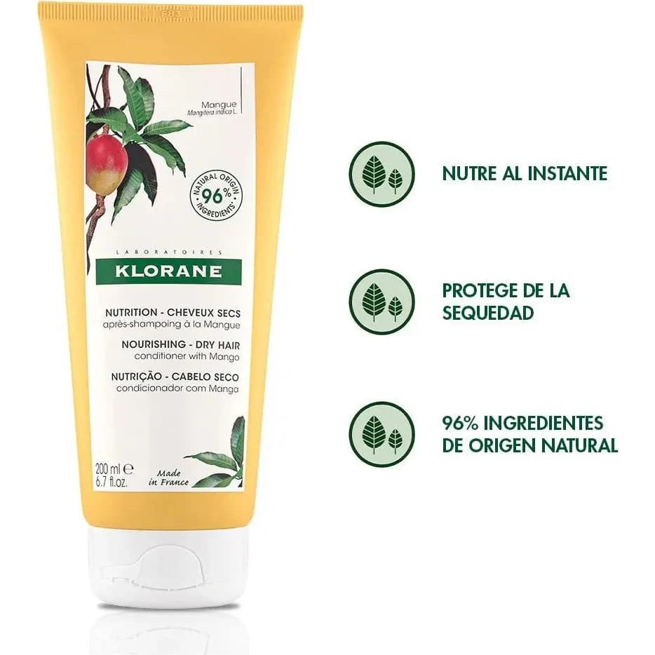 Acondicionador Klorane Bálsamo Mango 200 ml