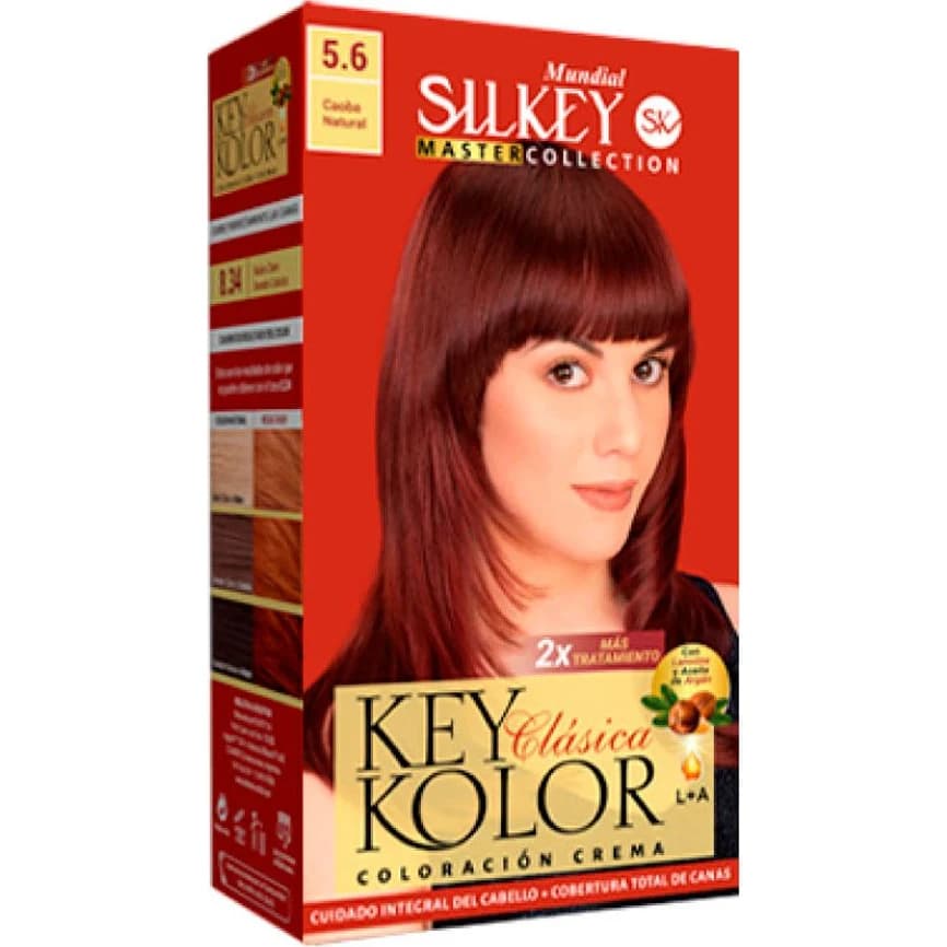 Tintura Capilar Silkey Key Color Master Tono 5.6