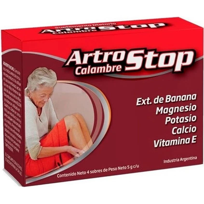 Artrostop Calambre Formulab x 4 Sobres