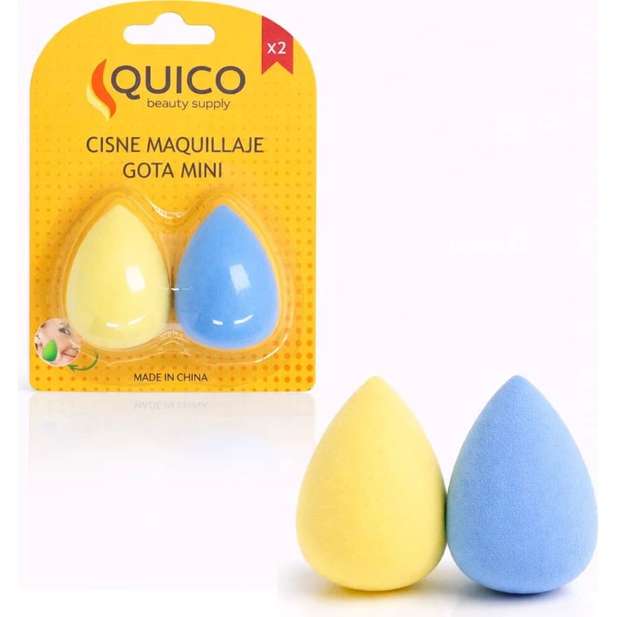 Esponja de Maquillaje Cisne Gota Mini Pack x2 — Quico
