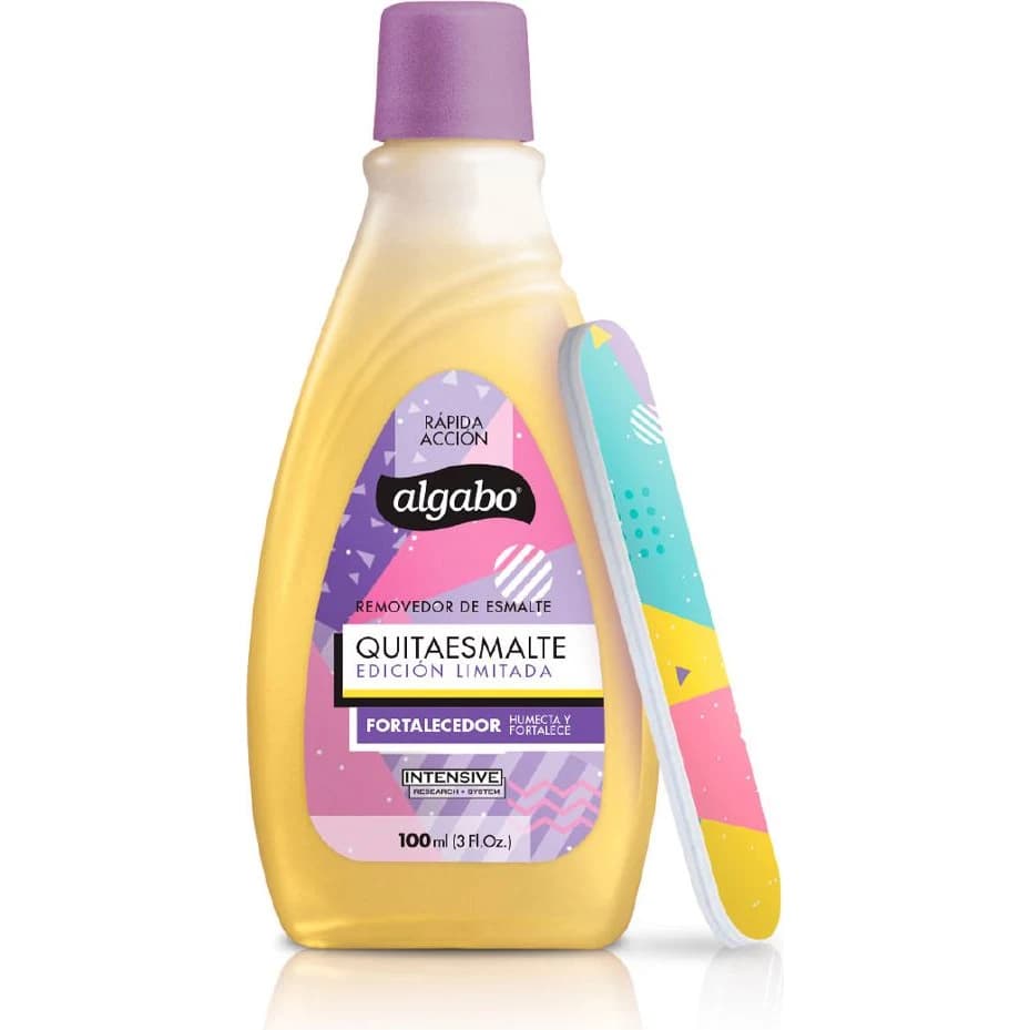 Quitaesmalte Algabo Fortalecedor 100 ml