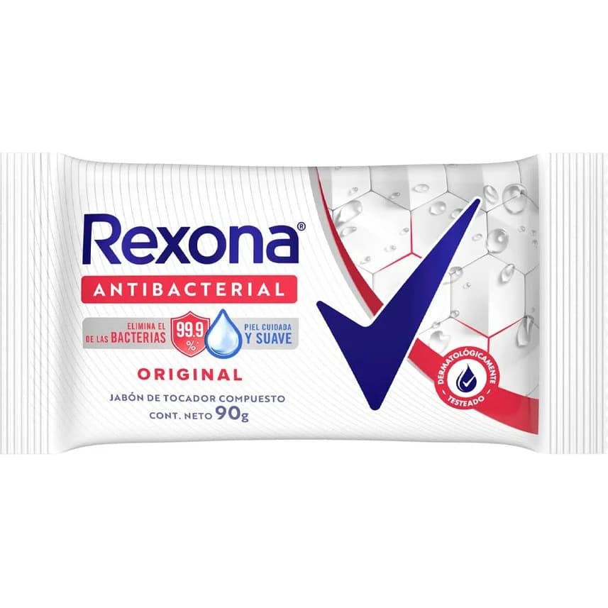 Jabón en Barra Rexona Antibacterial Original 90 g