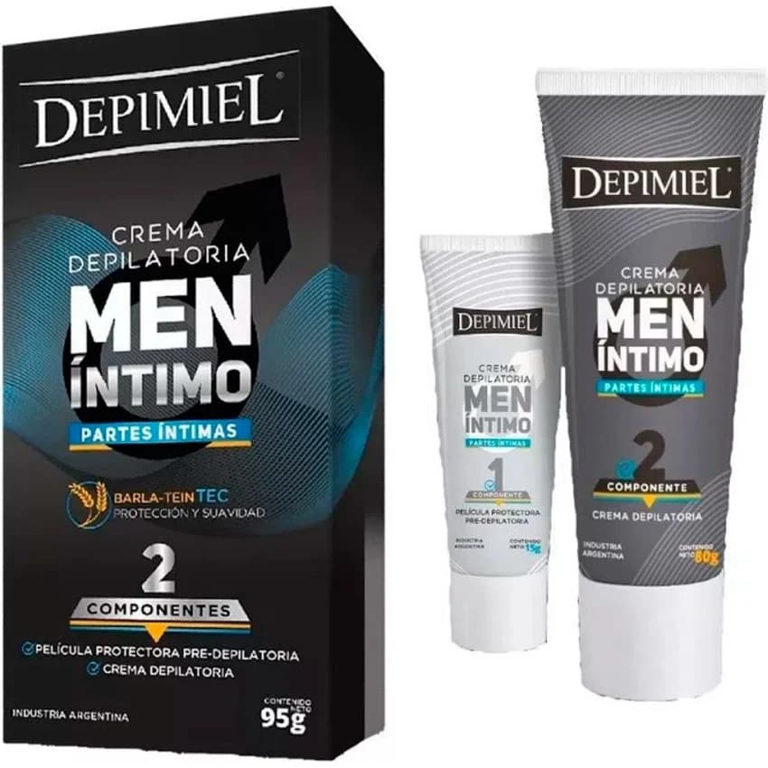 Crema Depilatoria Depimiel Men Zona Íntima