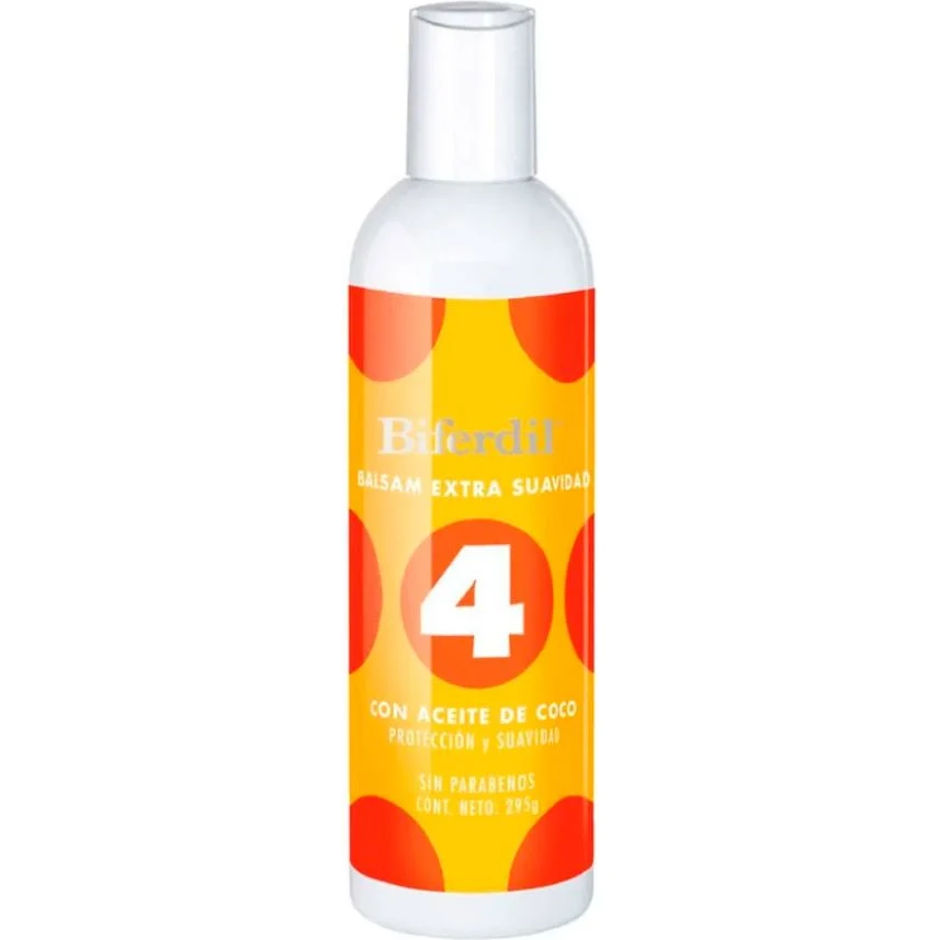 Acondicionador Bálsamo Biferdil con Aceite de Coco 295 ml