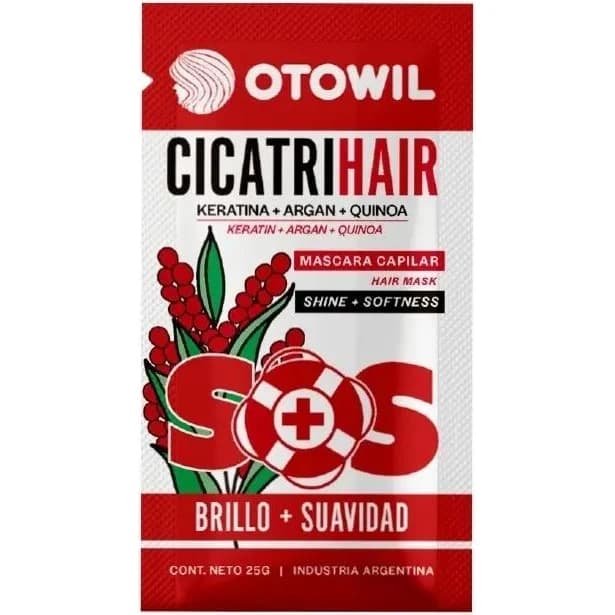 Máscara Capilar Otowil Cicatrihair Keratina y Argán 25 g