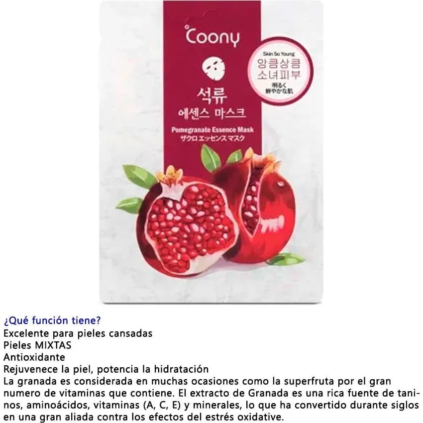 Máscara Facial Coony Granada