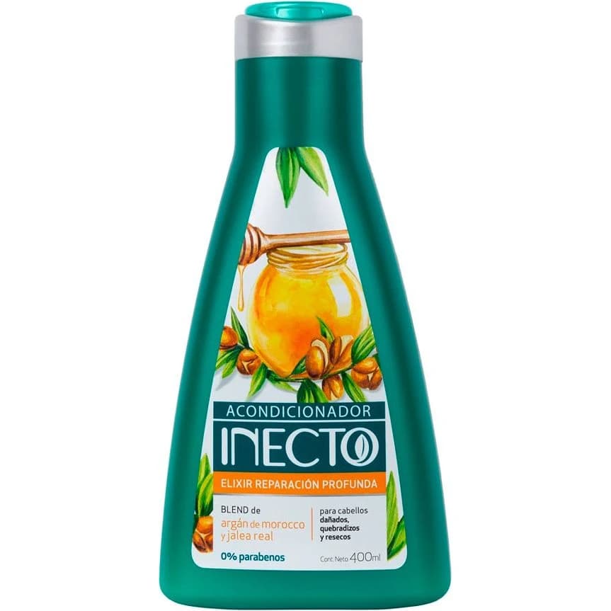 Acondicionador Inecto Elixir Reparación Profunda 400 ml
