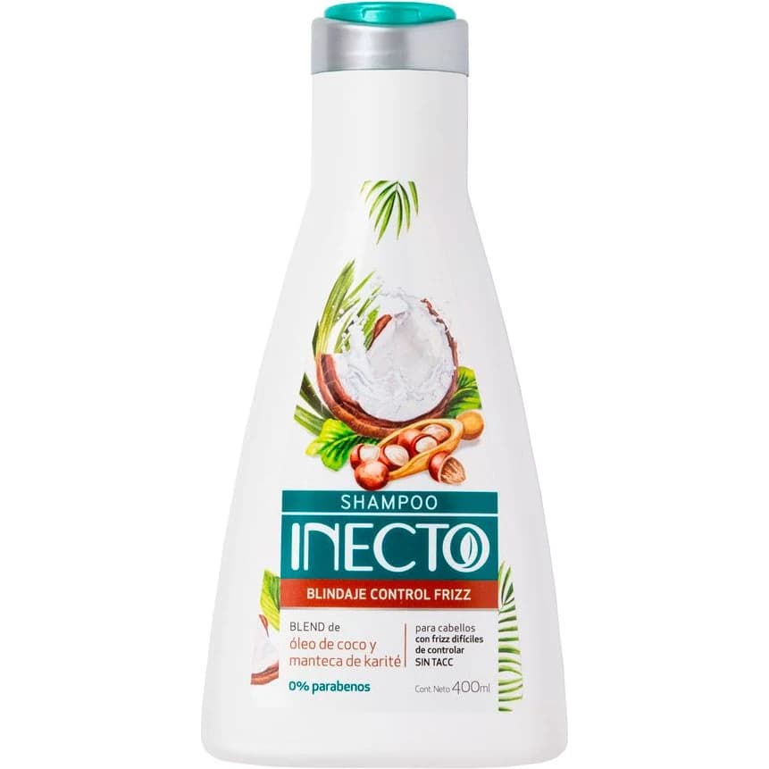 Shampoo Inecto Blindaje Control Frizz 400 ml