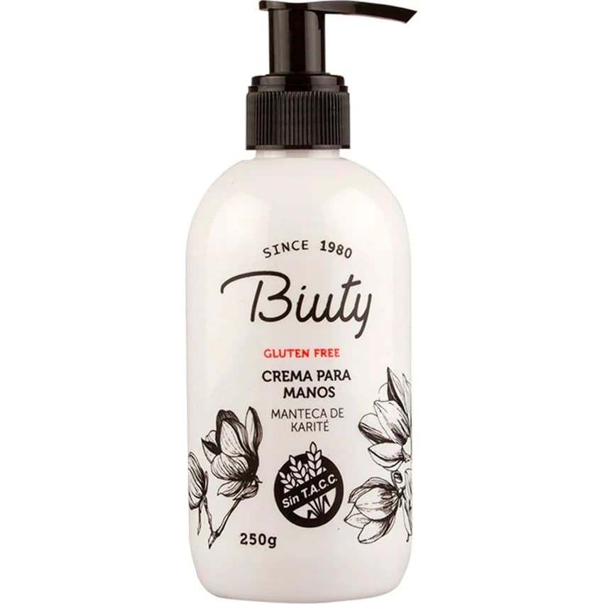 Crema de Manos Biuty Sin TACC 250 g