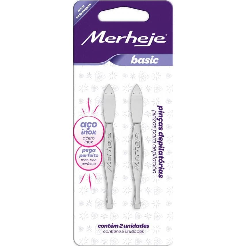 Pinza para Depilación Merheje Basic