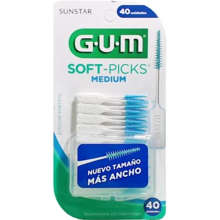 Palillos Dentales GUM Soft-Picks 640 x 40 unidades