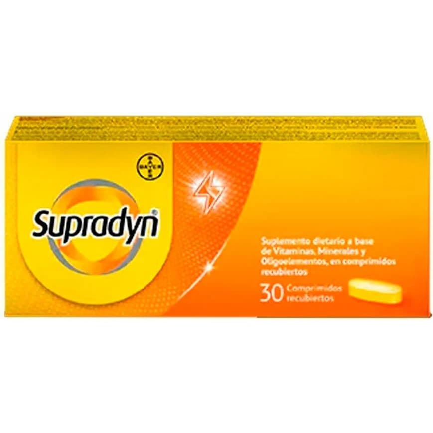 Suplemento Multivitamínico Supradyn 30 Comprimidos Recubiertos