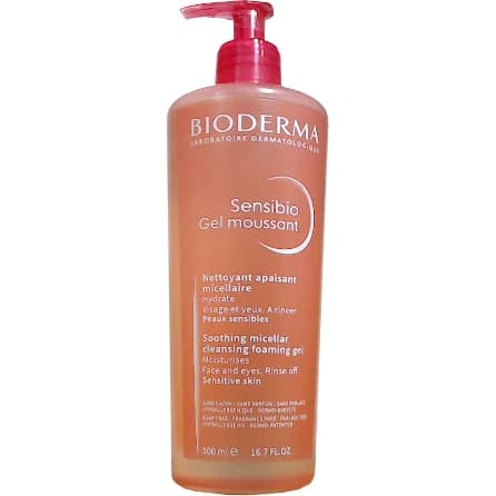 Gel Limpiador Bioderma Sensibio Moussant 500 ml