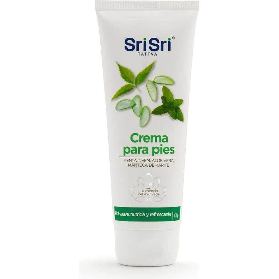 Crema Revitalizante para Pies Sri Sri 100 g