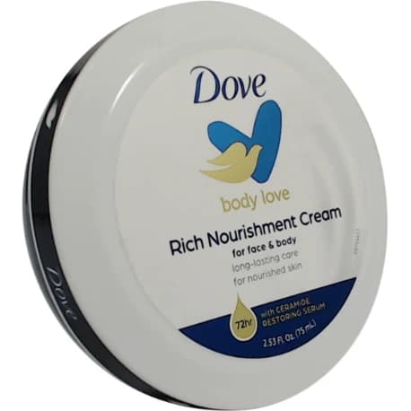 Crema Corporal Dove Nutritiva Azul 75 ml