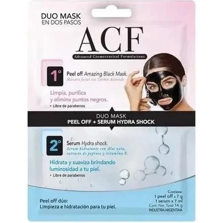 Máscara Facial ACF Duo Mask Peel Off + Serum