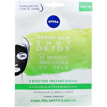 Mascarilla Facial Nivea Shot x 1