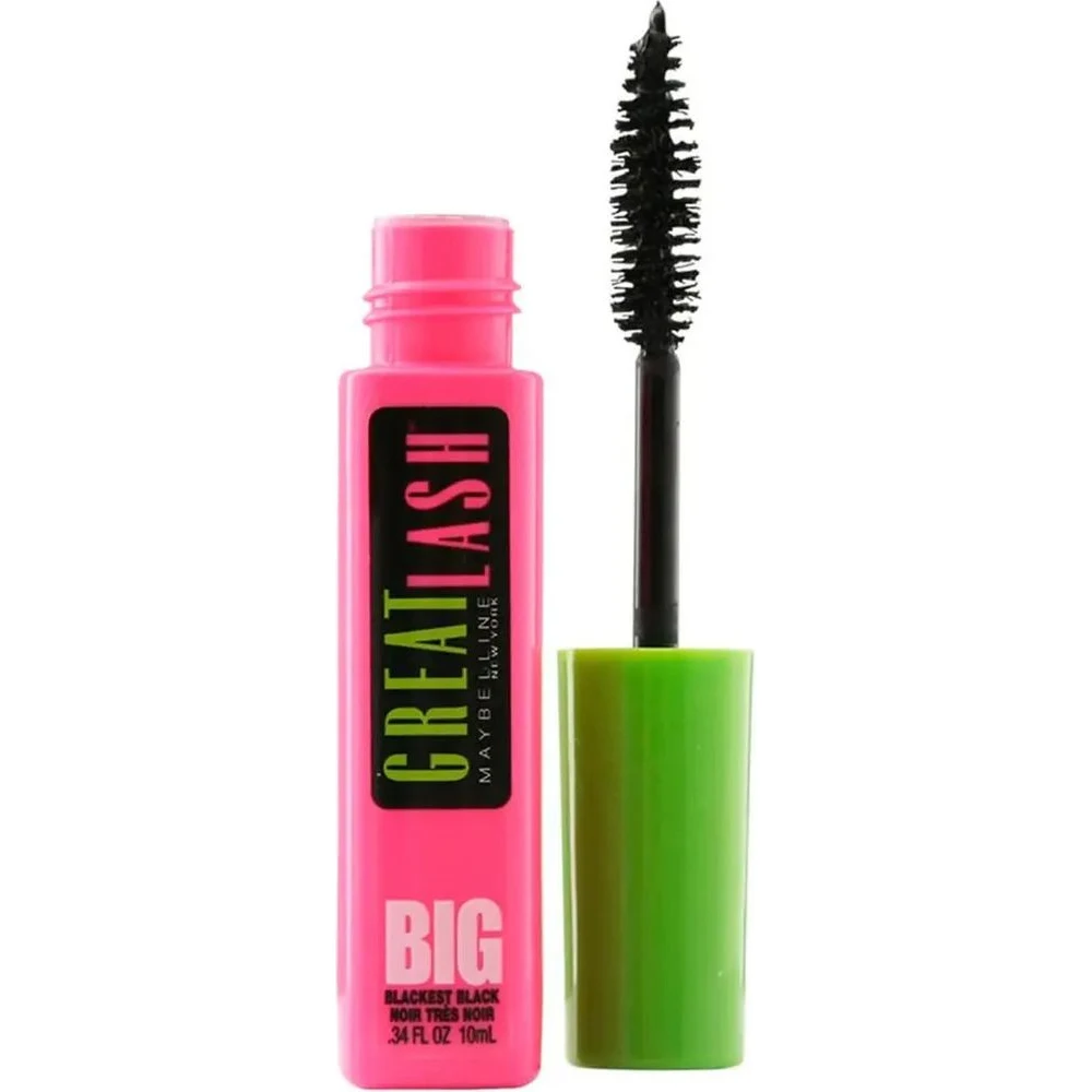 Máscara de Pestañas Maybelline Big Lavable Negro