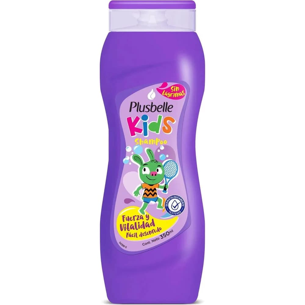 Shampoo Plusbelle Kids Fórmula Vitax 350 ml