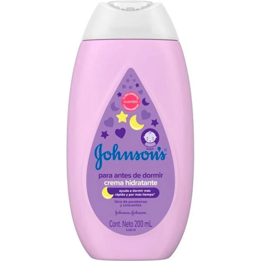 Crema Corporal Hidratante Johnson's Baby Dulces Sueños 200 ml