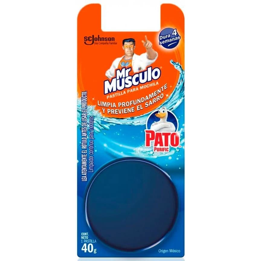 Mr. Músculo Bloque Mochila Azul
