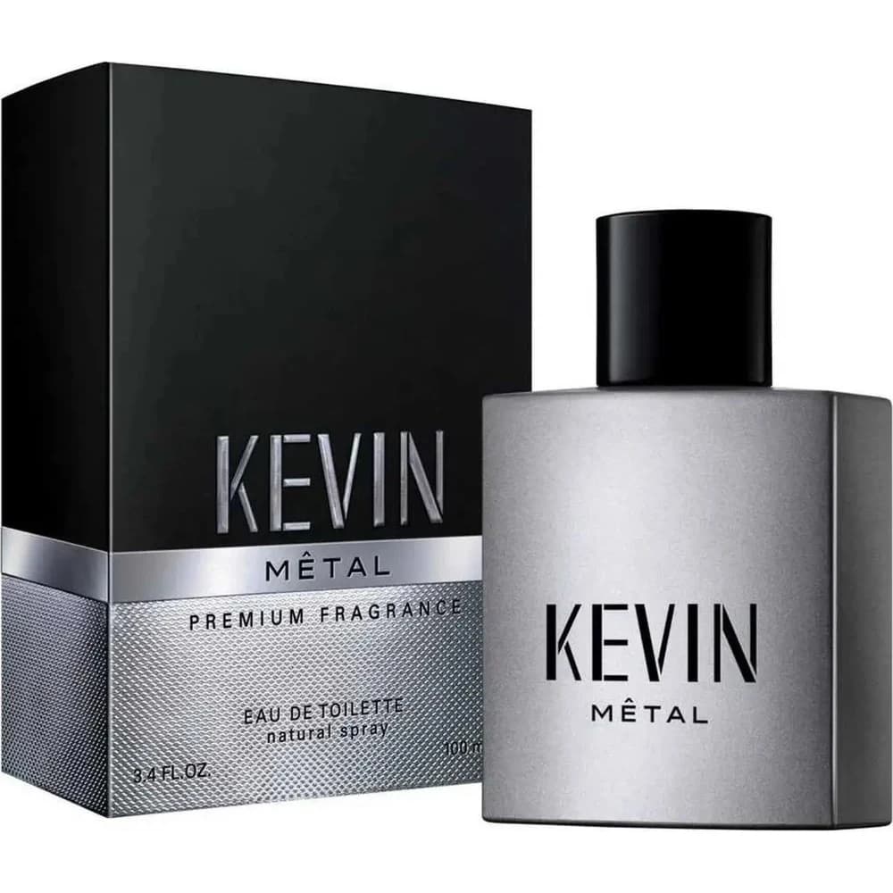Perfume Kevin Metal EDT Con Vaporizador 100 ml