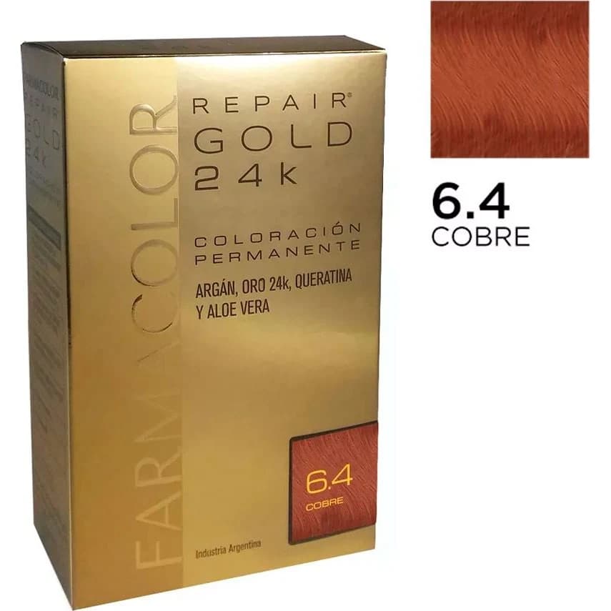 Tintura Capilar Farmacolor Gold Tono 6.4
