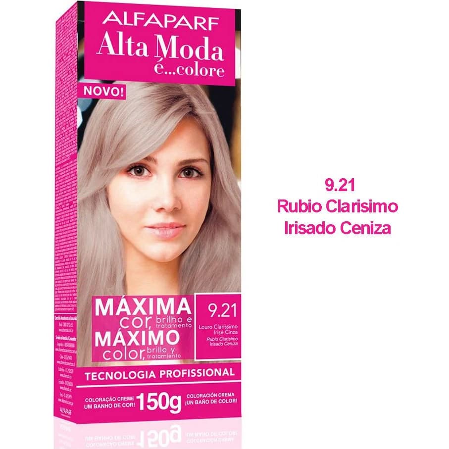 Kit de Coloración Capilar Alta Moda Color Tono 9.21