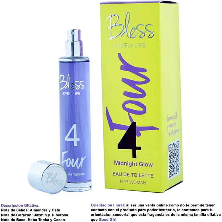Eau de Toilette Bless N°4 Midnight Glow 50 ml
