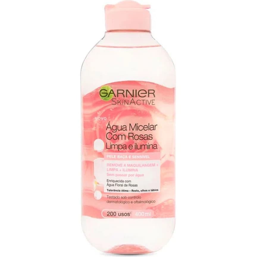 Agua Micelar Garnier SkinActive Rosa 400 ml